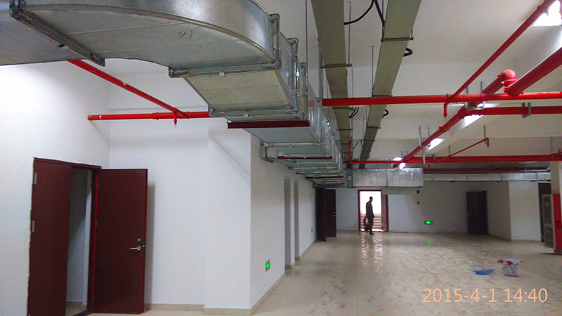 溧陽(yáng)上黃中學(xué)消防排煙通風(fēng)管道