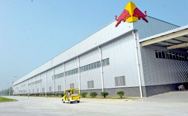 紅牛德國高性能罐裝飲料生產(chǎn)線設(shè)備排煙案例