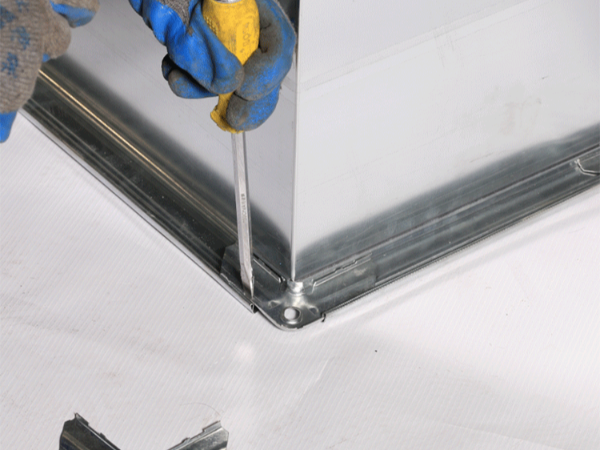 鍍鋅風(fēng)管加工和安裝的問(wèn)題